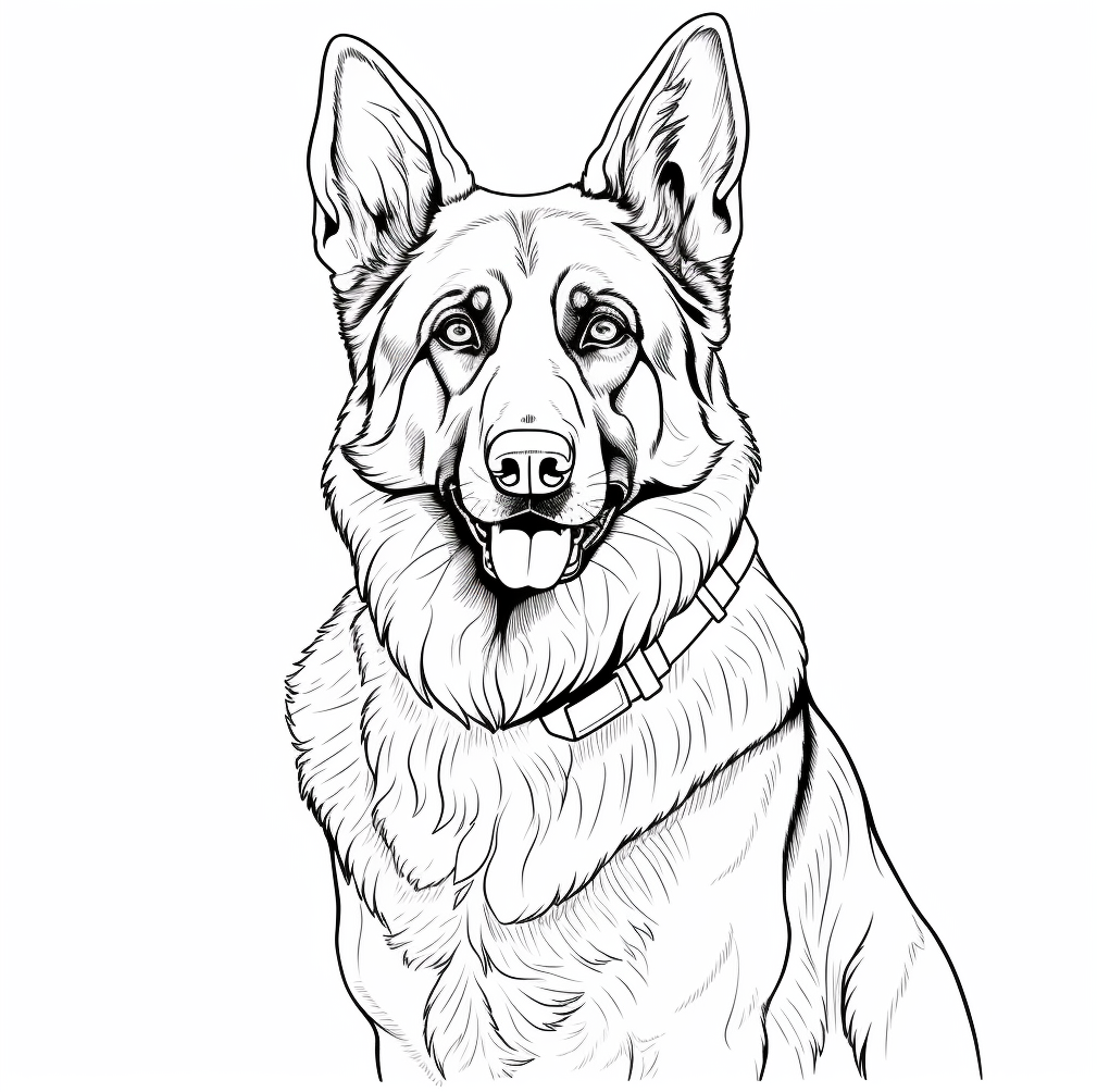Dogs - Free and Fun Printable Coloring Pages for Kids and Adults Free ...