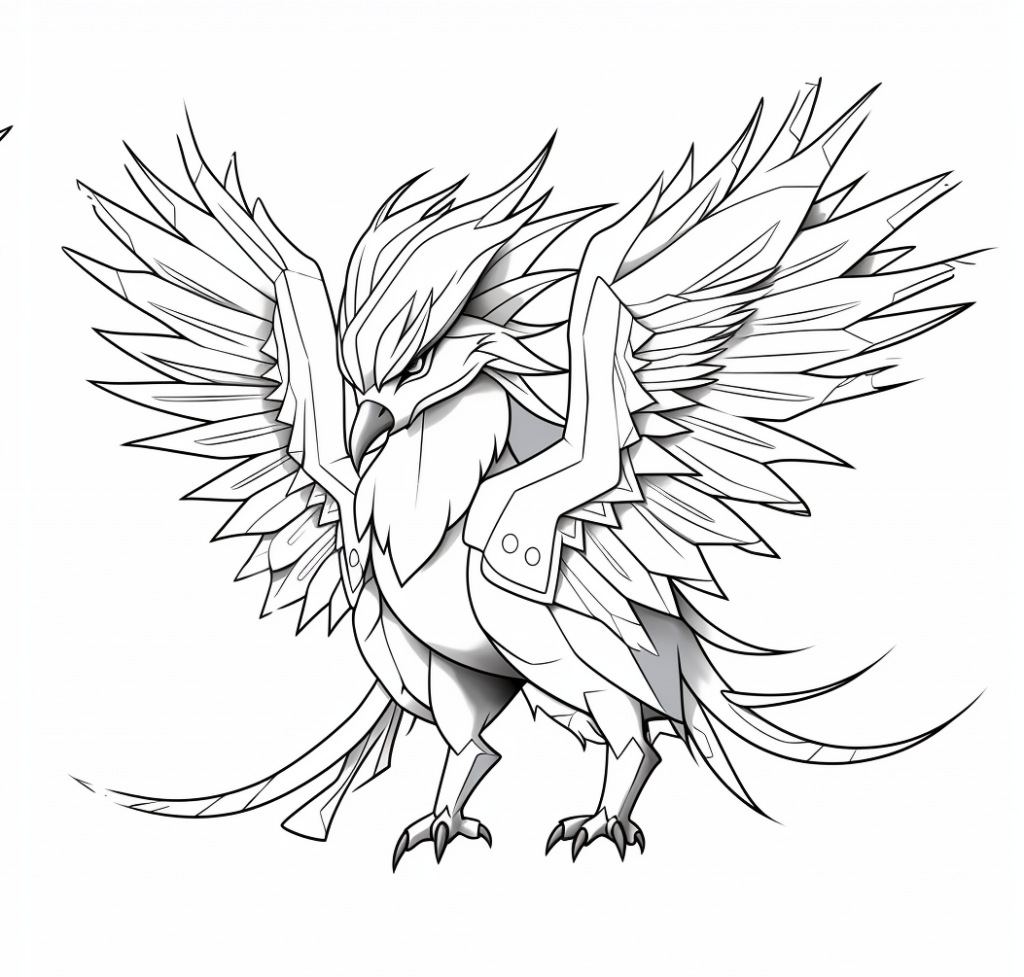 Free printable coloring pages of Pokemons