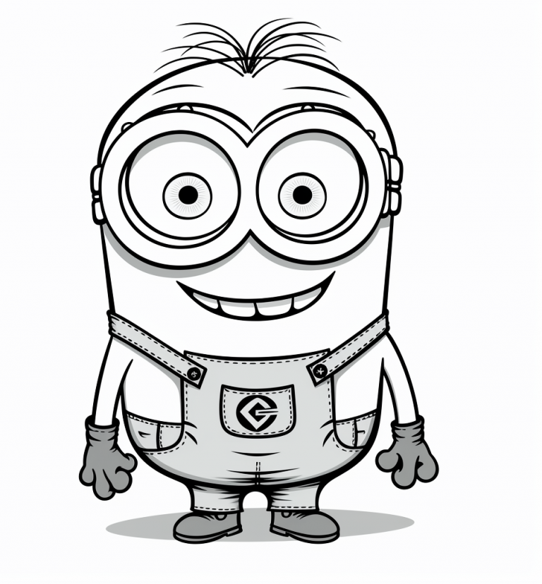 How to Color Minion