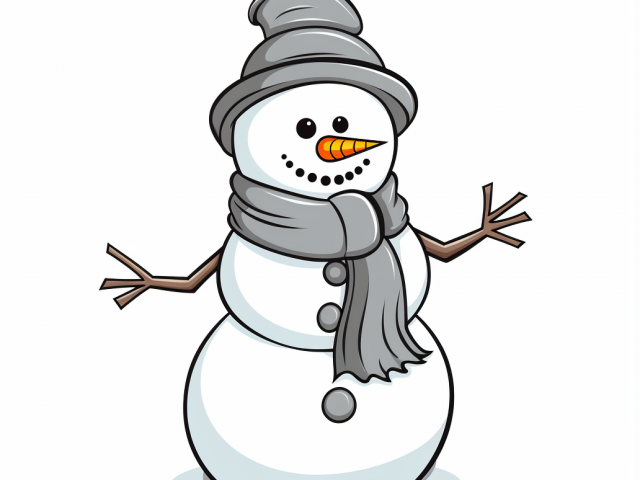 Free printable coloring page of Christmas Snowman