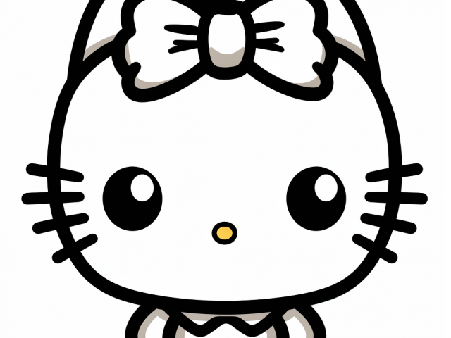 Free coloring page of Hello Kitty Characters