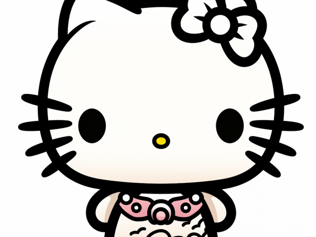 Free coloring page of Hello Kitty Characters