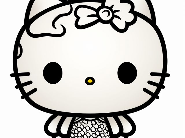 Free coloring page of Hello Kitty Characters