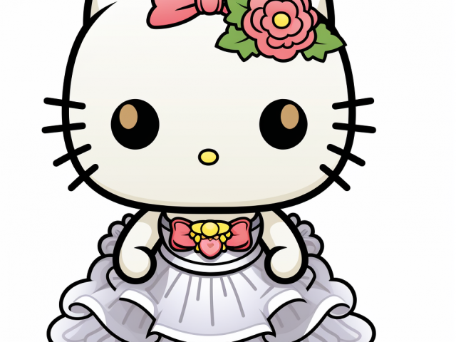 Free coloring page of Hello Kitty Characters