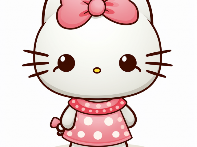 Free coloring page of Hello Kitty Characters