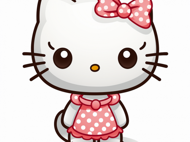 Free coloring page of Hello Kitty Characters