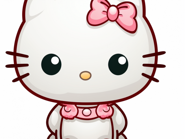 Free coloring page of Hello Kitty Characters