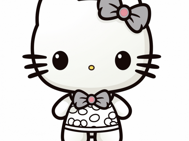 Free coloring page of Hello Kitty Characters