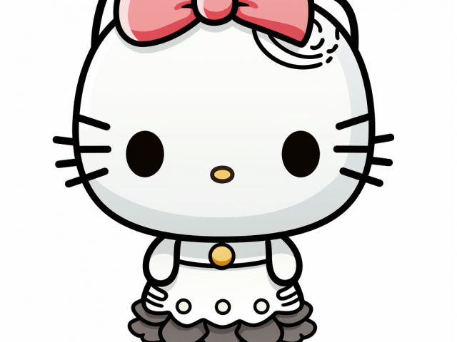 Free coloring page of Hello Kitty Characters