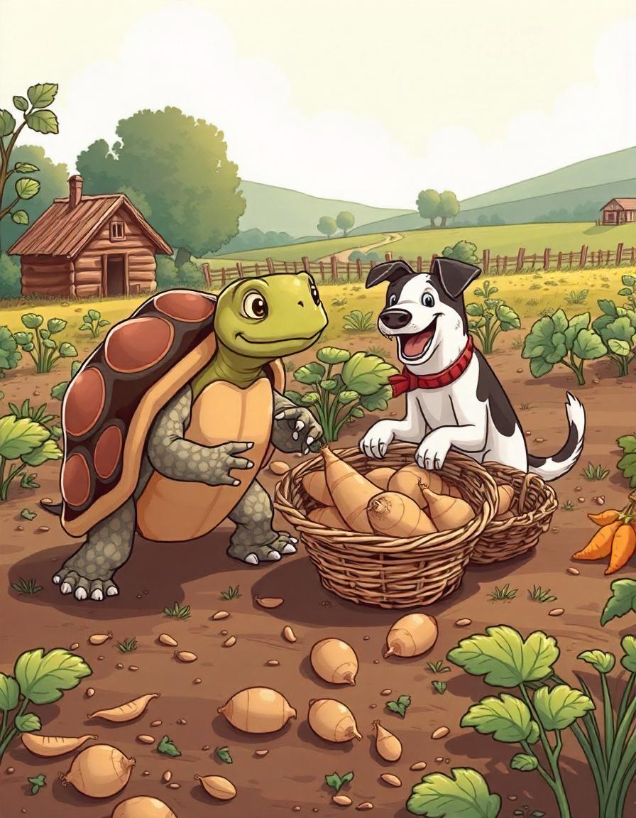 The Story of the Tortoise, the Dog, and the Farmer