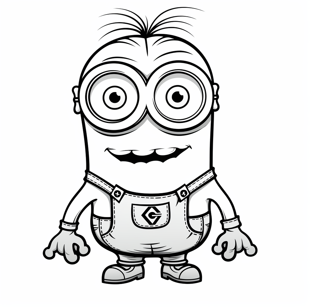 Minions Coloring Page (Free PDF Printables)