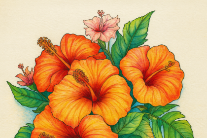 Hibiscus flower
