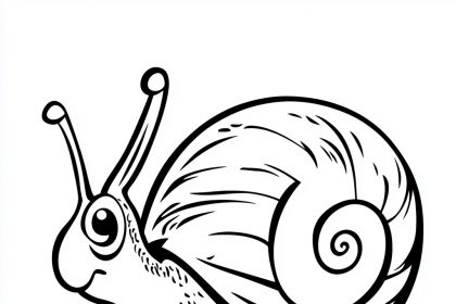 Cartoon Snail