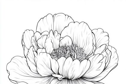 Peony flower (2)