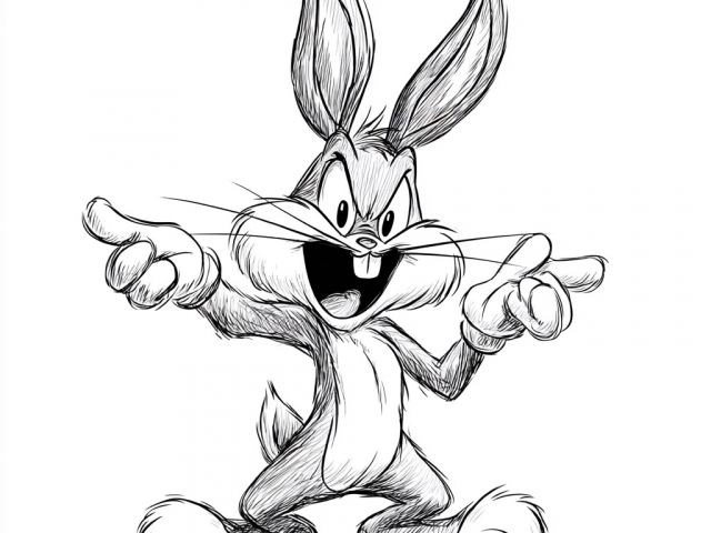 Looney Tunes Free coloring page of Looney Tunes