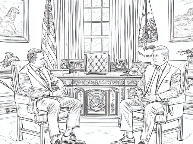 Elon Musk and Donald Trump