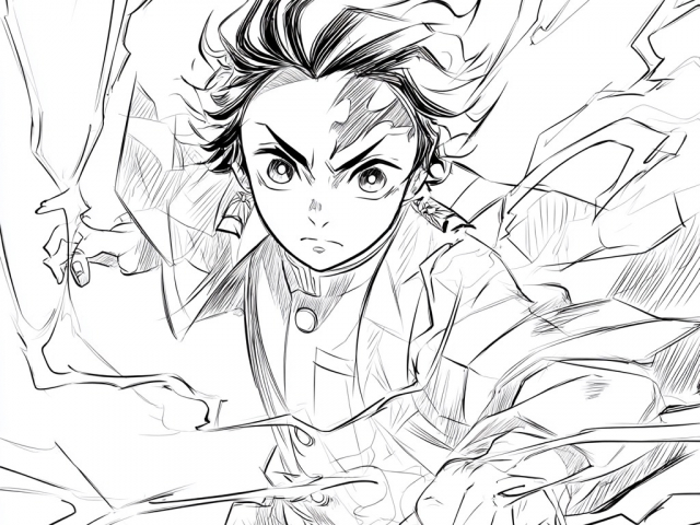 Tanjiro surrounded (2)