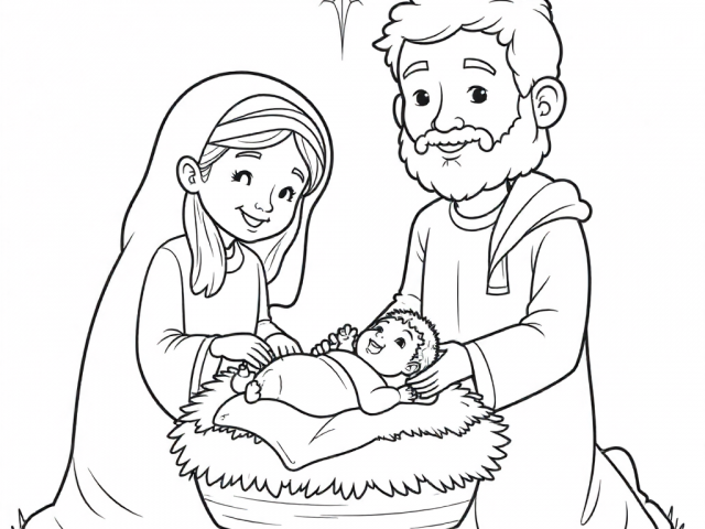 Baby Jesus in a Manger (5)