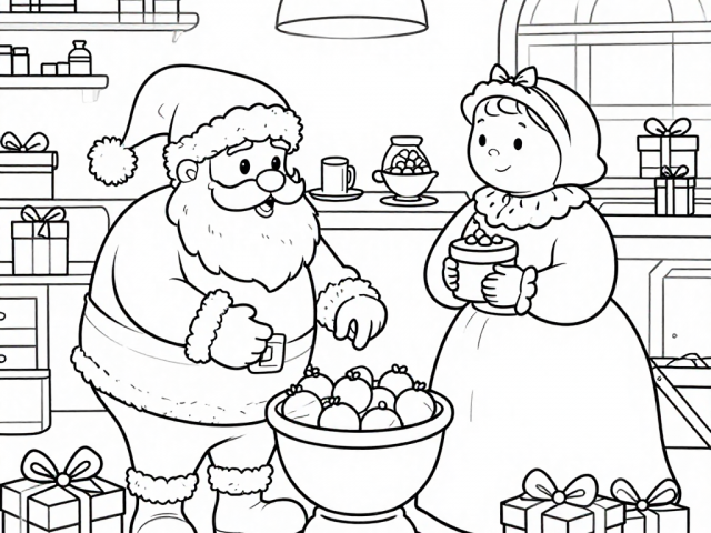 Mrs Claus and Santa (3)
