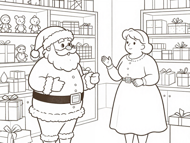 Mrs Claus and Santa (5)