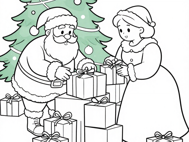 Mrs Claus and Santa (6)