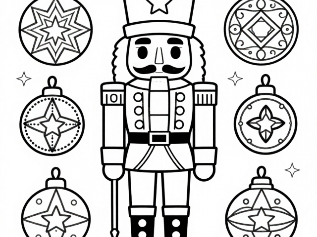 The Nutcracker Prince Free coloring page of The Nutcracker Prince