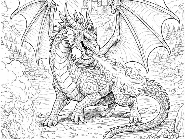 Fire breathing dragon (3)