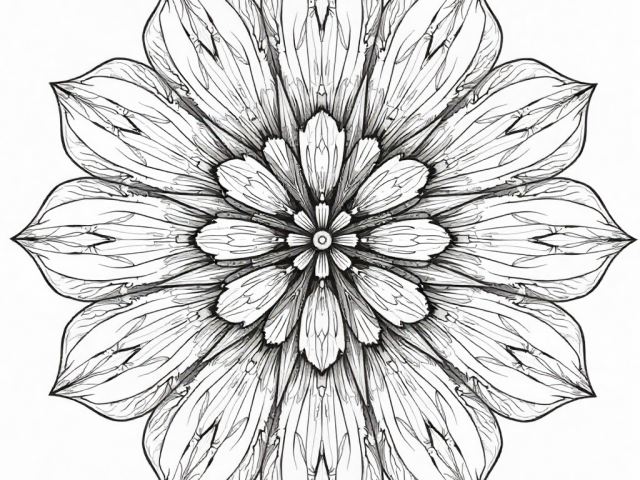 Wildflower mandala (3)