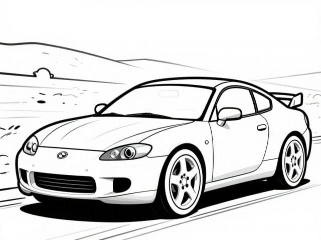 Free coloring page of a Jaguar